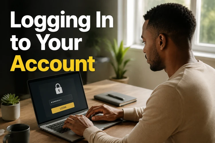 Logging In to Your Account