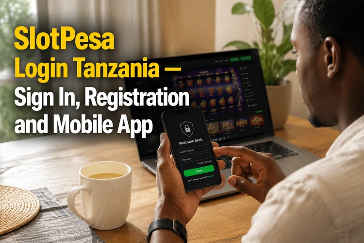 SlotPesa Login Tanzania - Sign In, Registration and Mobile App